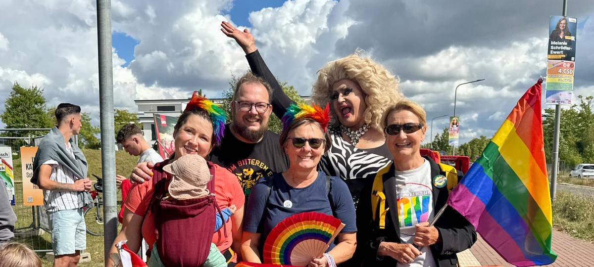 CSD Neukirchen-Vluyn heute – größter Umzug im Kreis