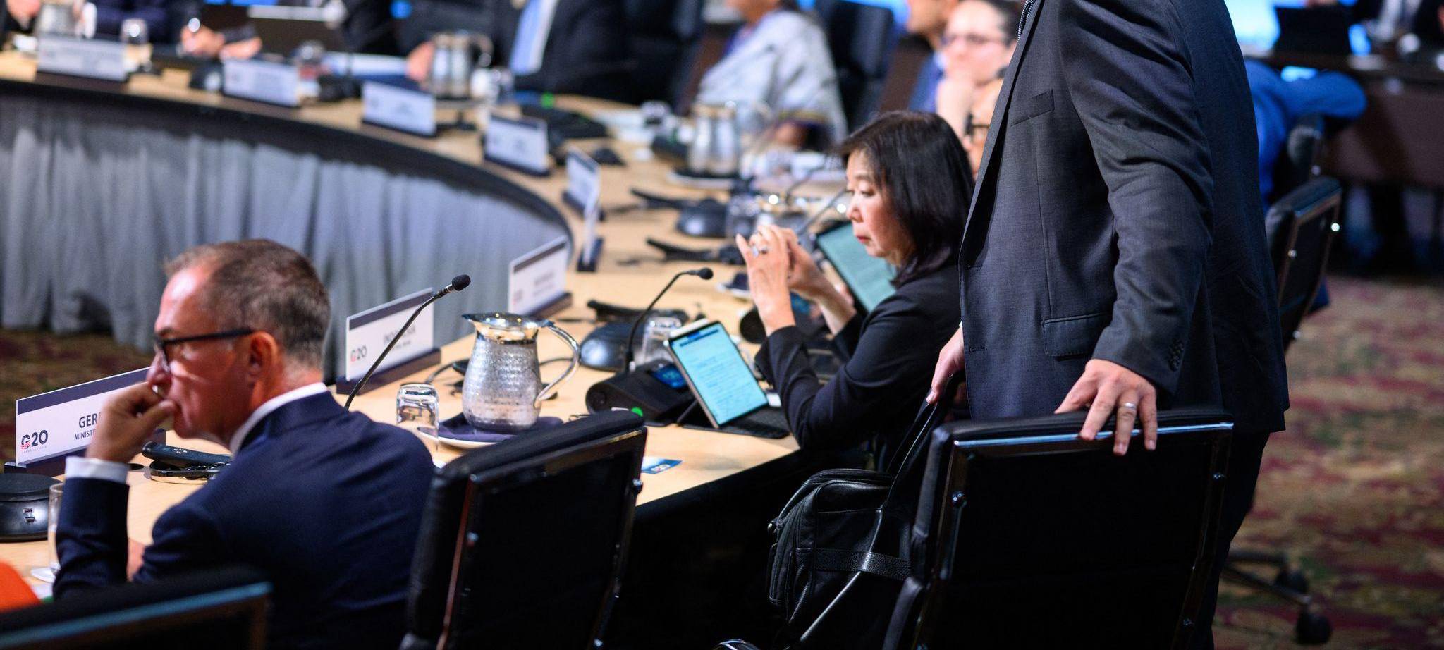 G20-Finanzminister-Treffen in Asheville (USA)
