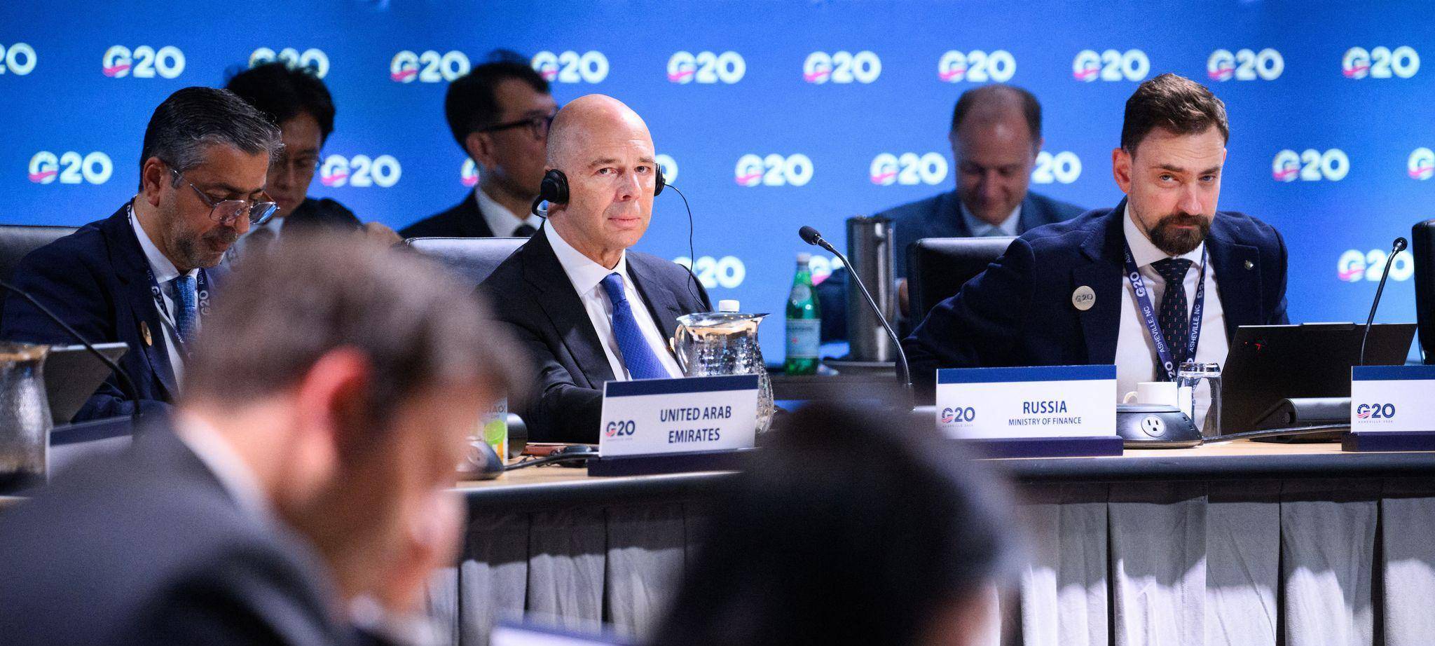 G20-Finanzminister-Treffen in Asheville (USA)