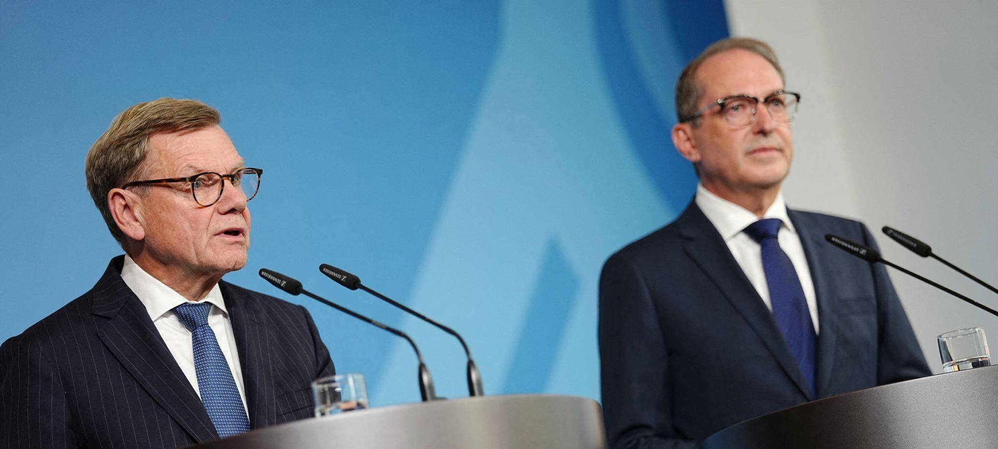 Statement Dobrindt und Wadephul zur Sprengstoff-Drohne
