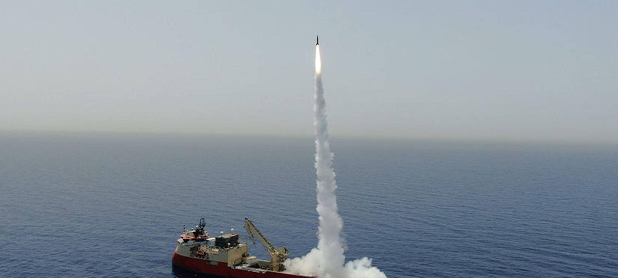 Israel testet ballistische Raketen auf dem Mittelmeer