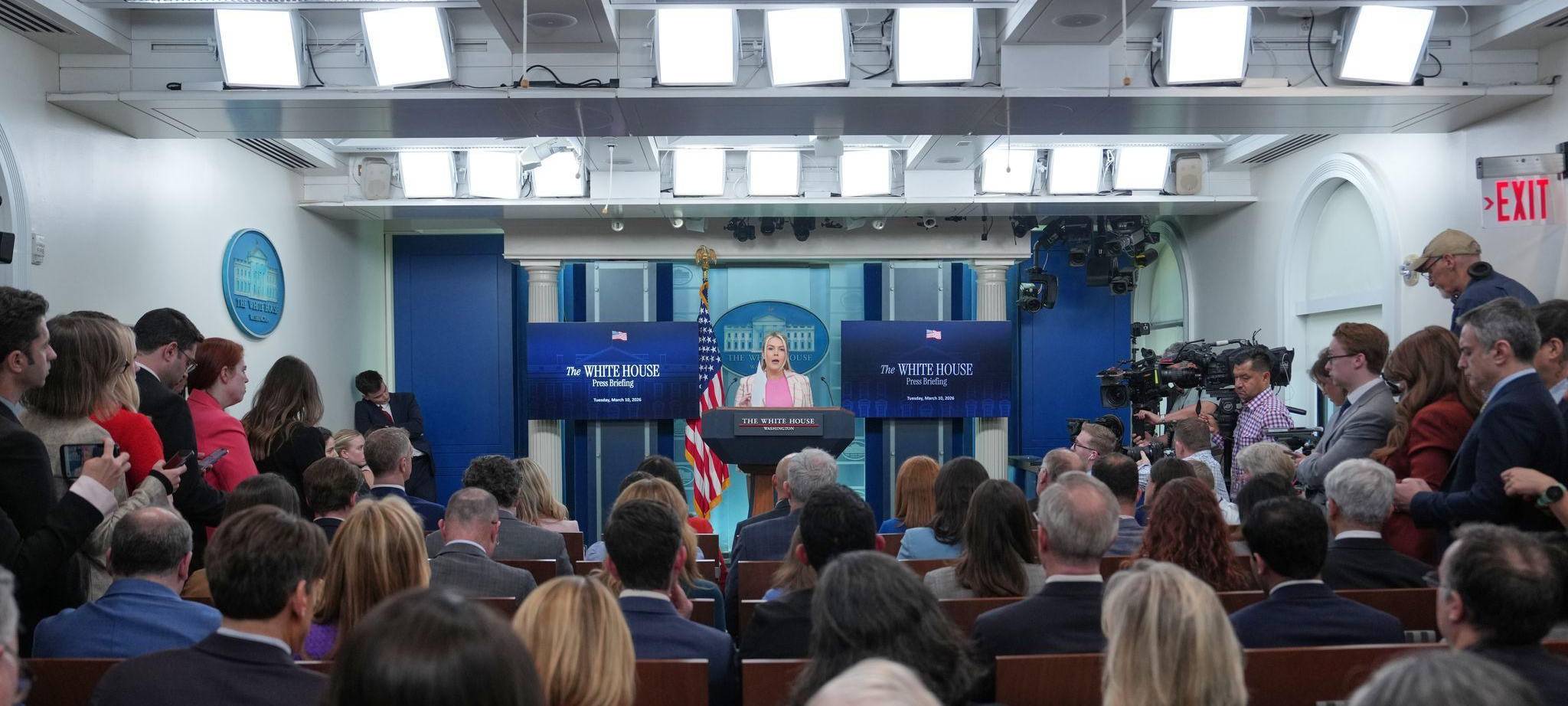 Pressekonferenz Weißes Haus