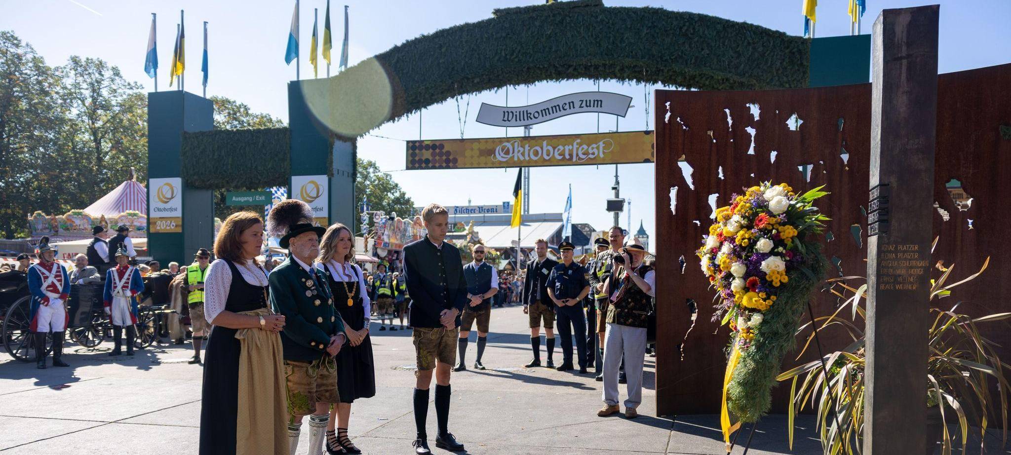 191. Münchner Oktoberfest - Gedenken