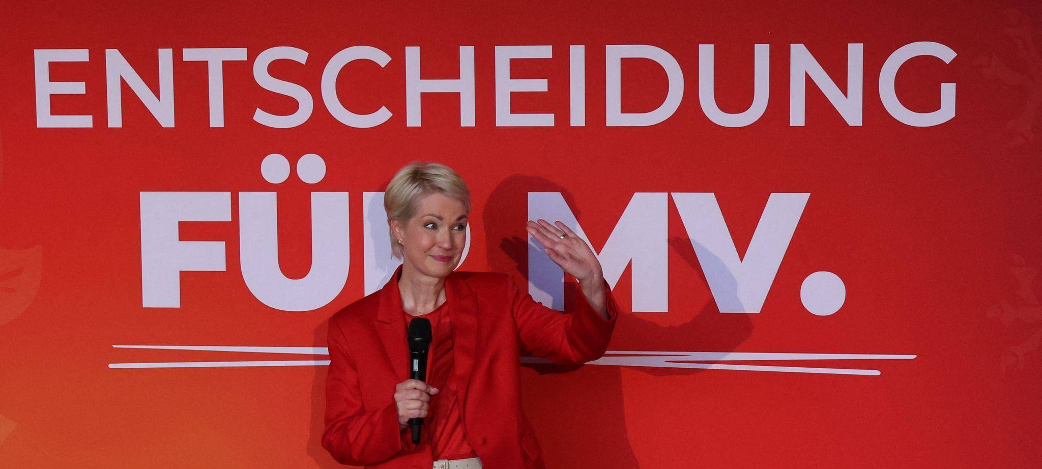 Landtagswahl Mecklenburg-Vorpommern - Wahlparty SPD