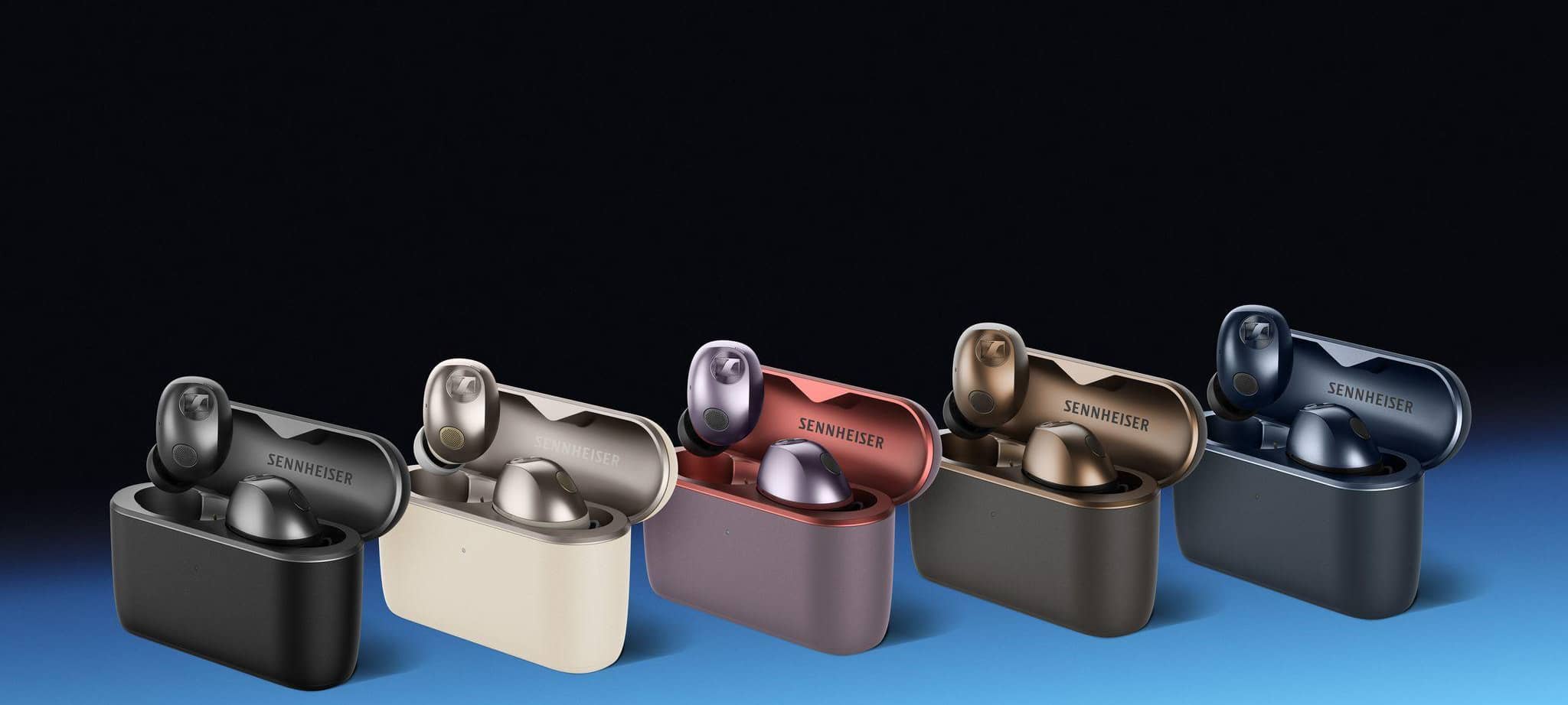 Die Kopfhörer «Momentum True Wireless 5» von Sennheiser