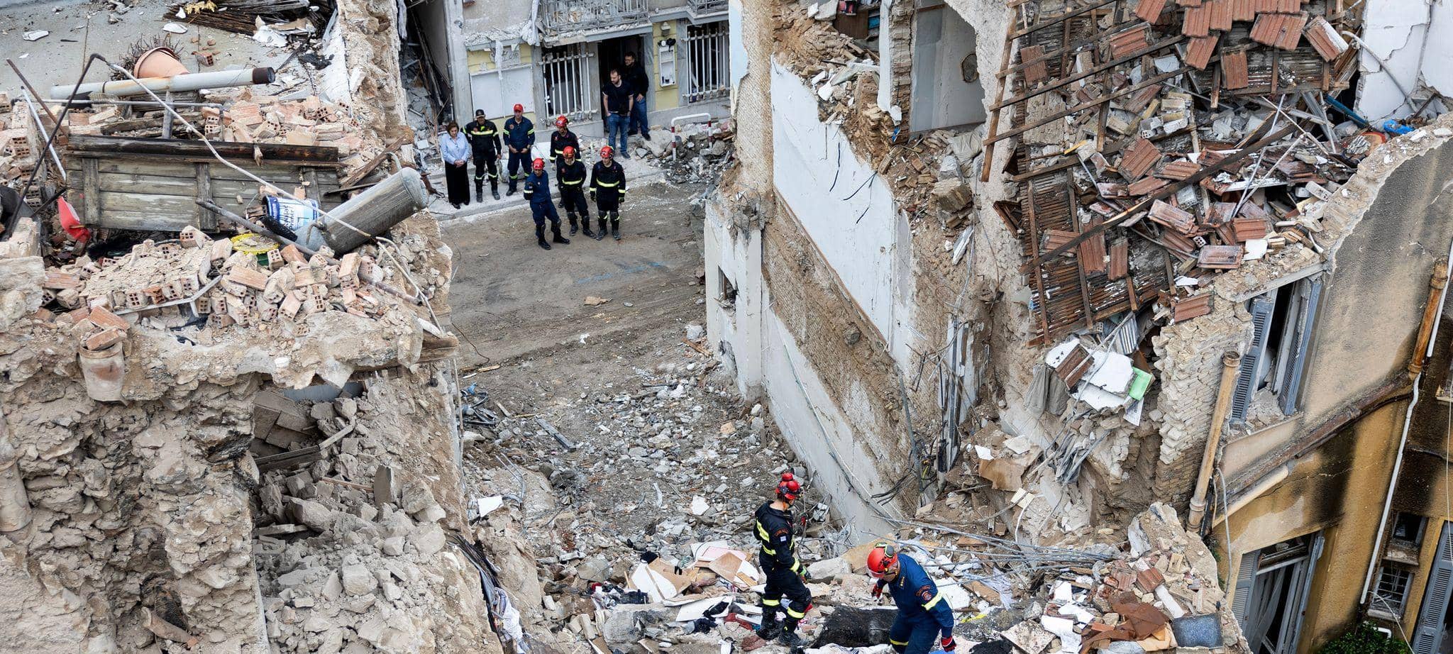 Explosion in Griechenland