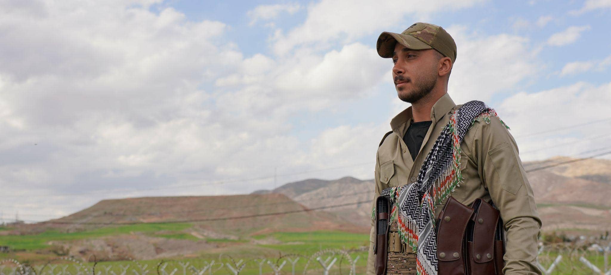 Grenze zwischen Iran und der Autonomen Region Kurdistan im Irak