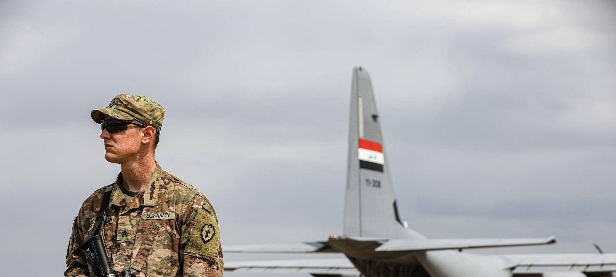 US-Rückzug aus dem Luftwaffenstützpunkt Qayyarah im Irak