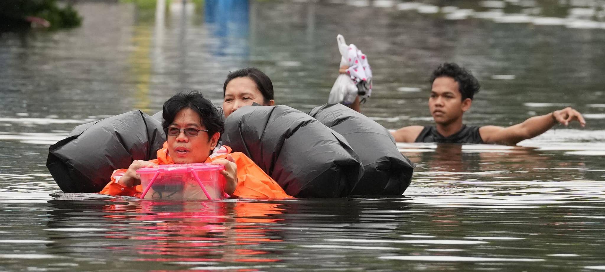 Überschwemmungen in Thailand