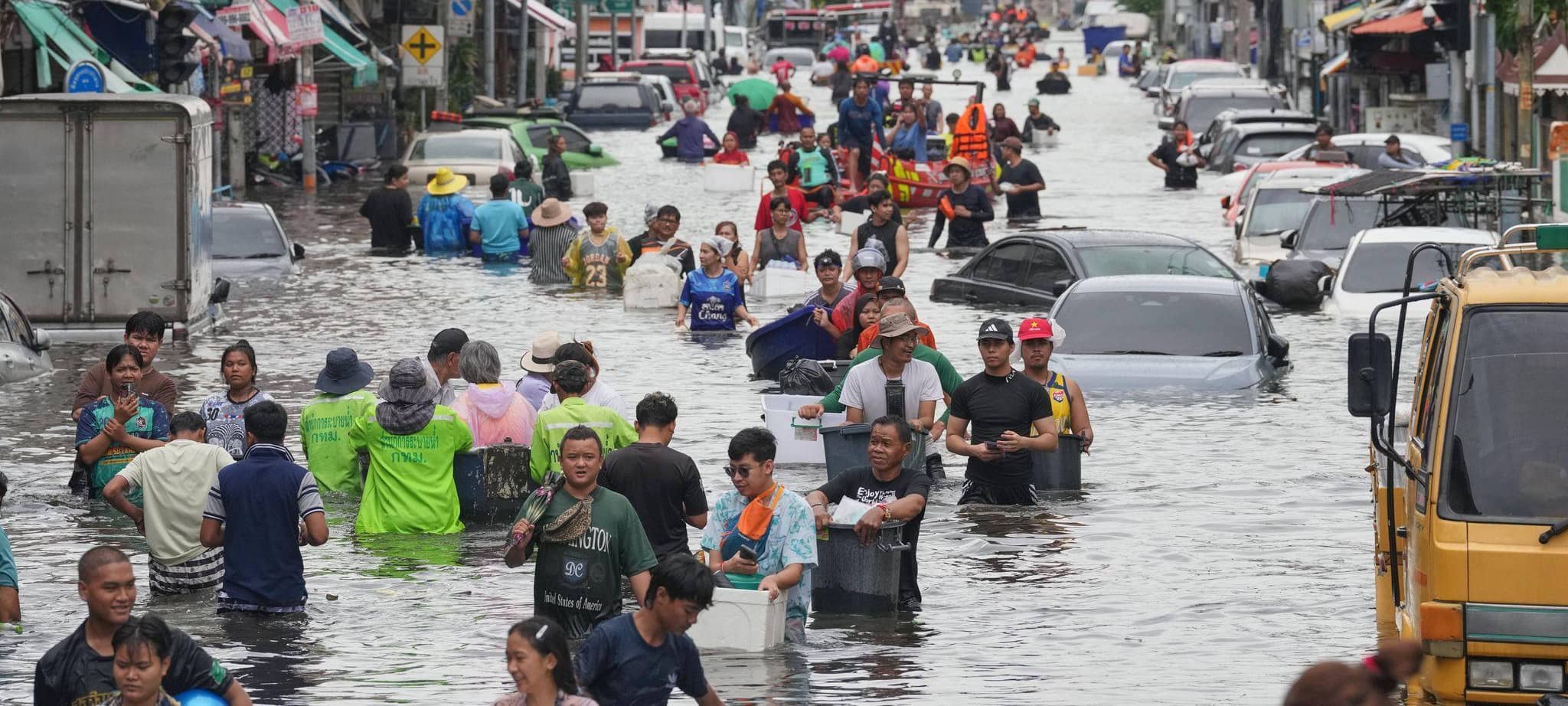 Überschwemmungen in Bangkok