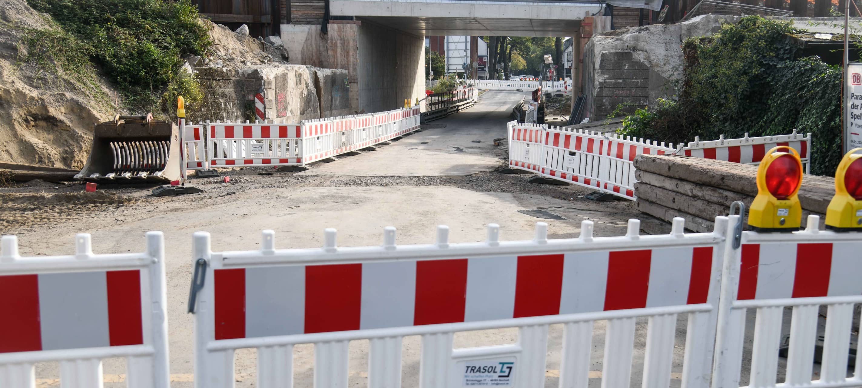 Poststraße in Voerde muss länger gesperrt werden
