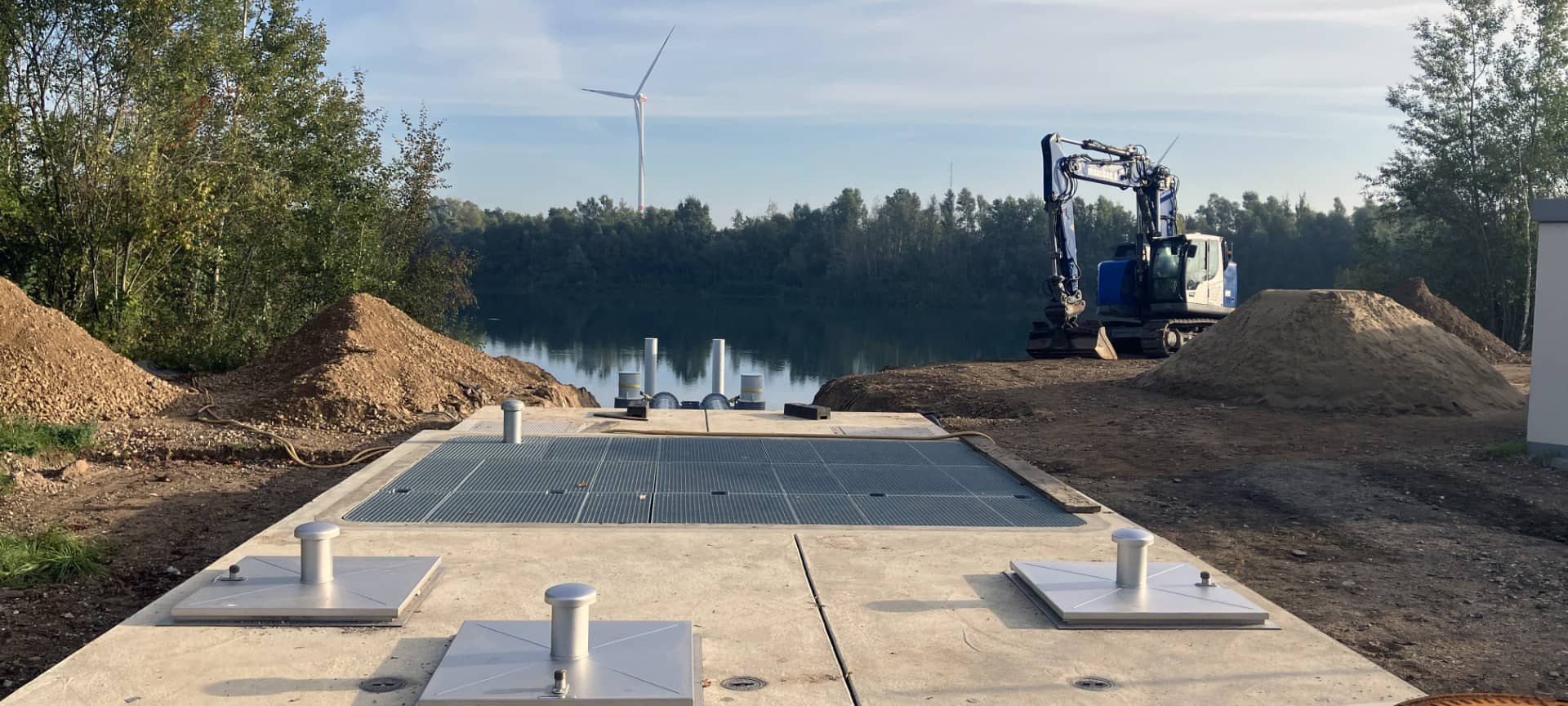 Neue Grundwasserpumpanlage in Alpen ist einsatzbereit