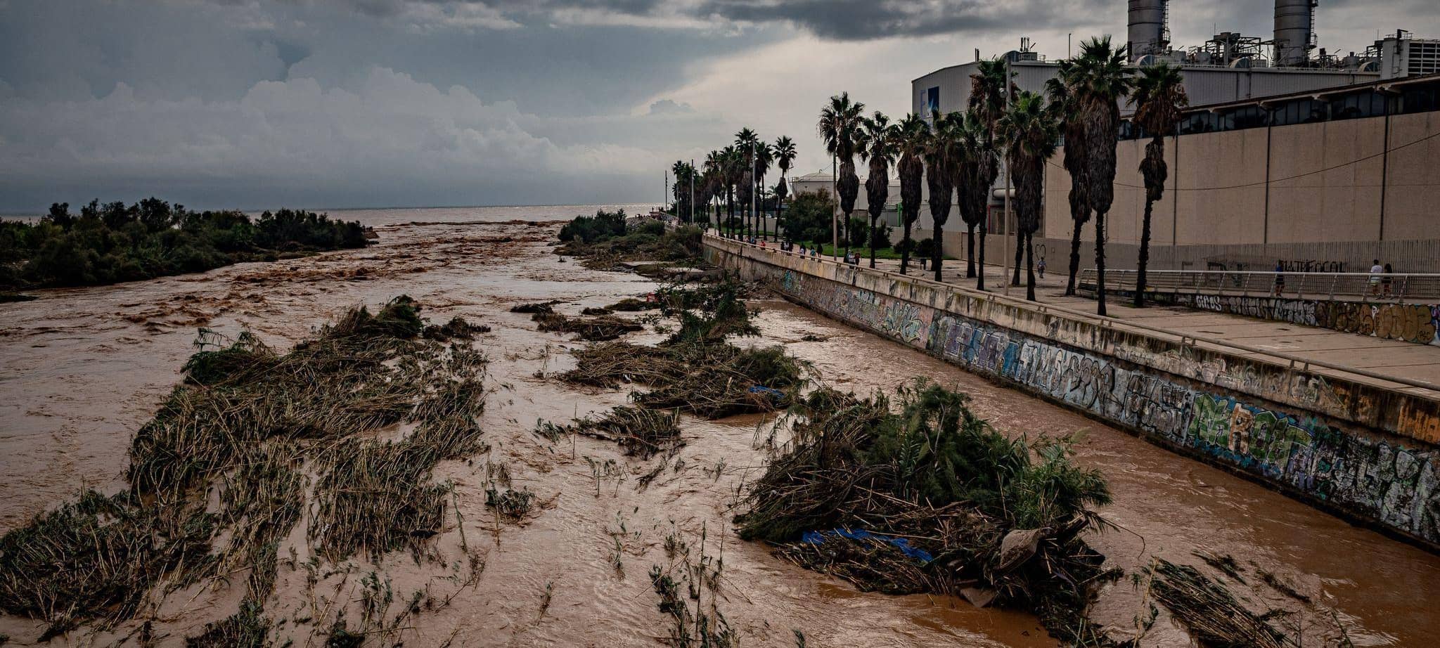 Unwetter in Spanien