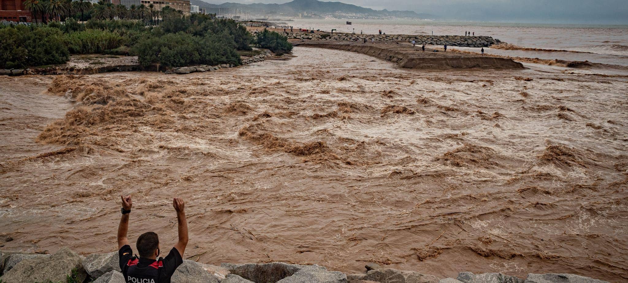 Unwetter in Spanien