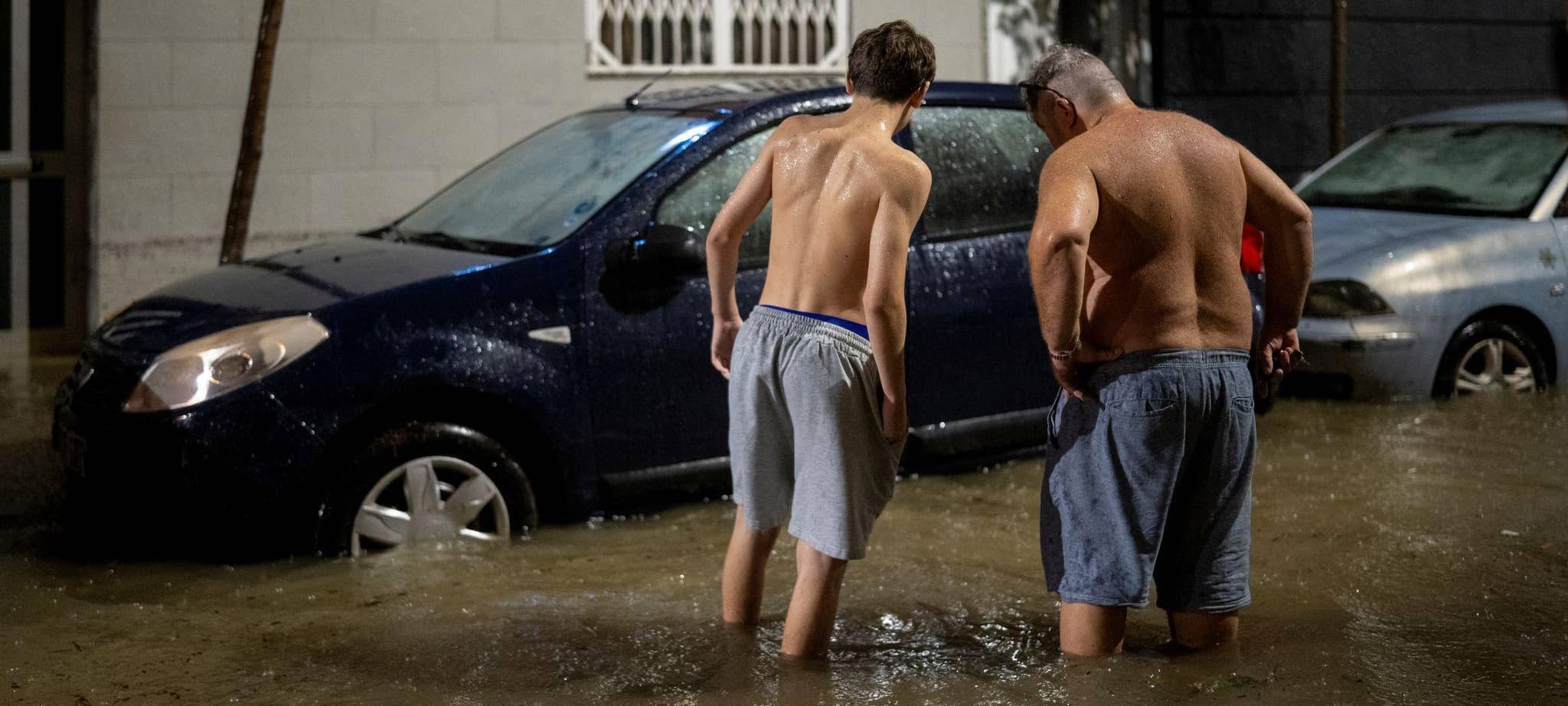 Unwetter in Spanien