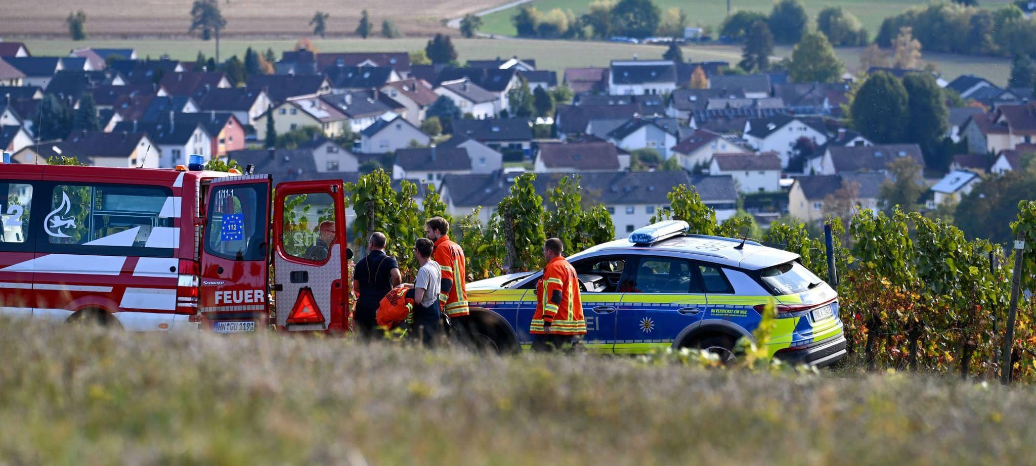 Kleinflugzeug im Landkreis Heilbronn abgestürzt