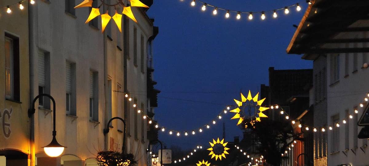 Xanten in diesem Jahr ohne städtische Weihnachtsbeleuchtung?