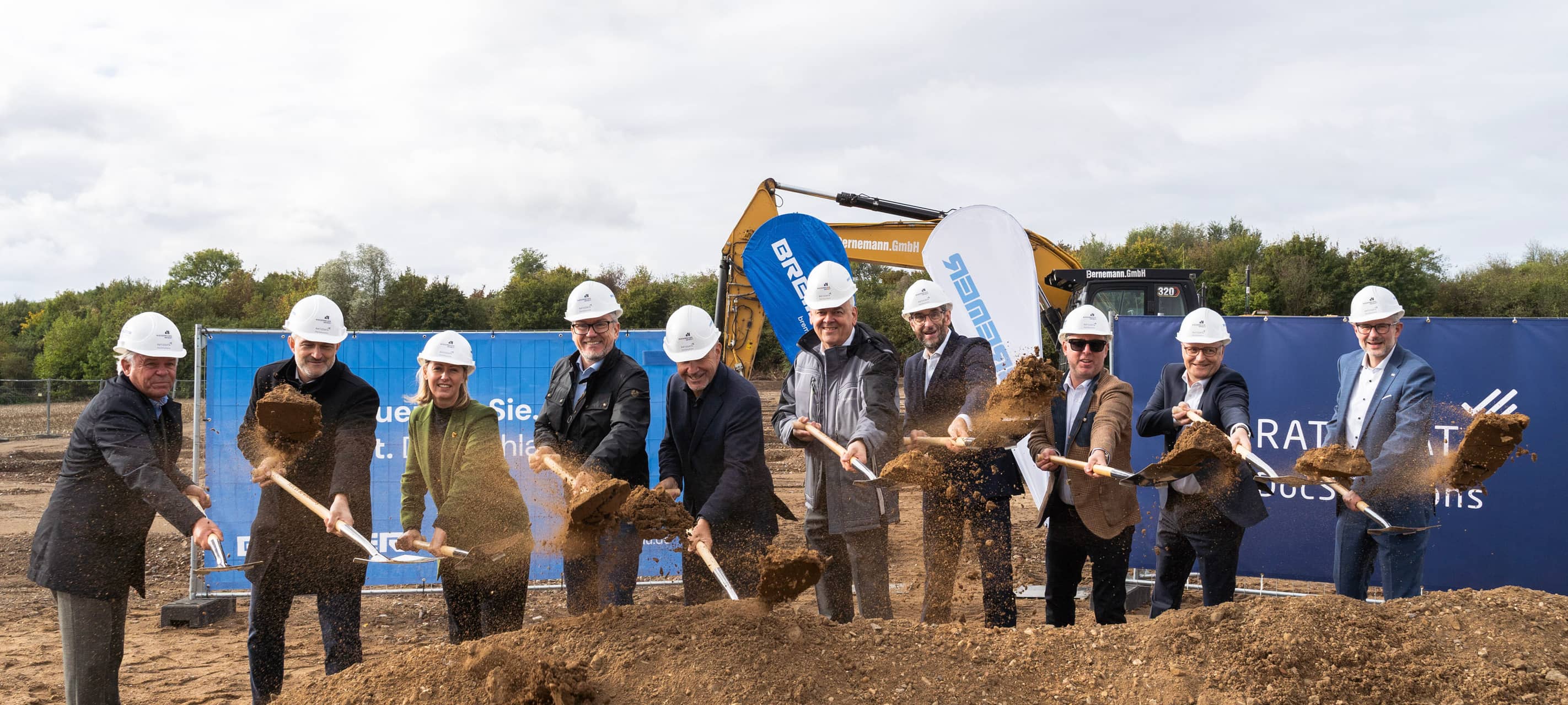 Erster Spatenstich für Digitalisierungszentrum in Moers