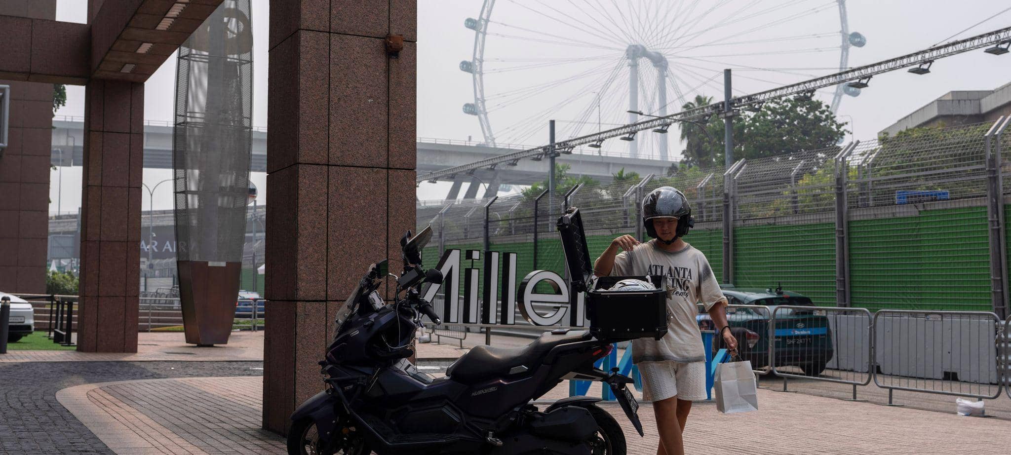 Luftverschmutzung in Singapur