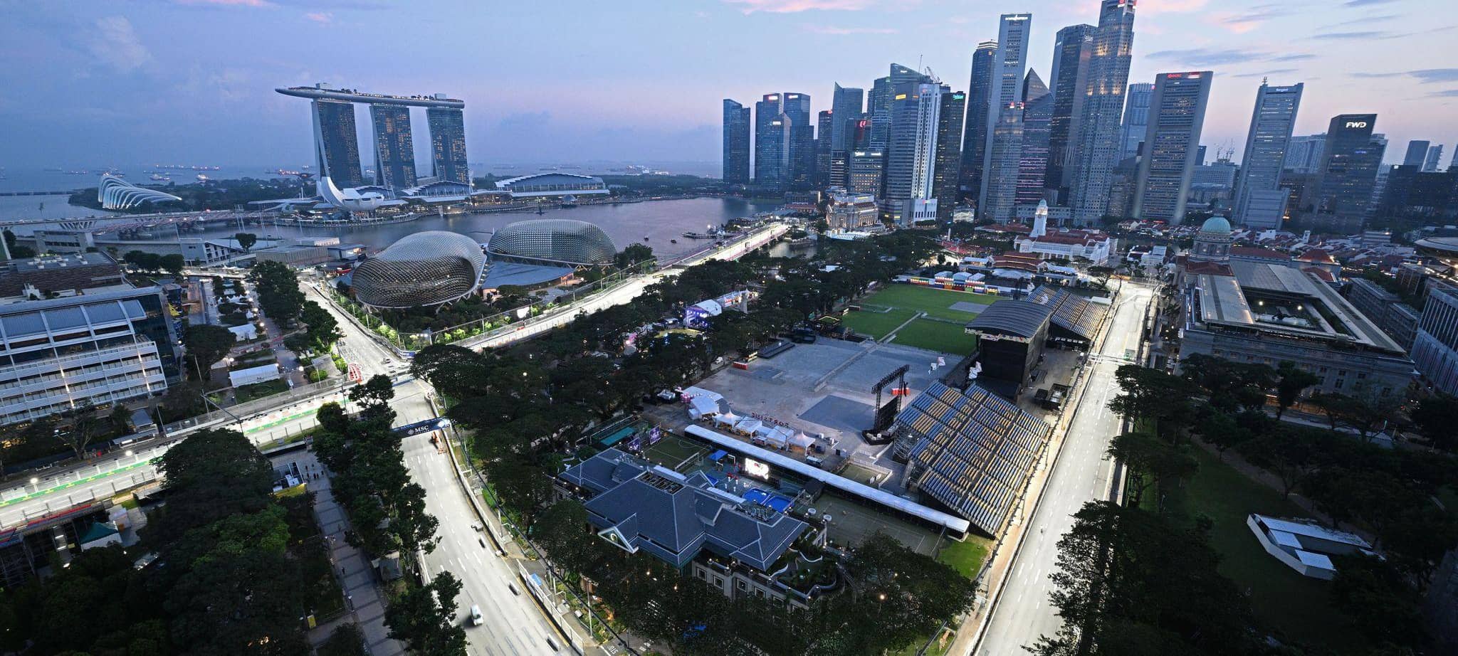 Marina Bay Street Circuit in Singapur