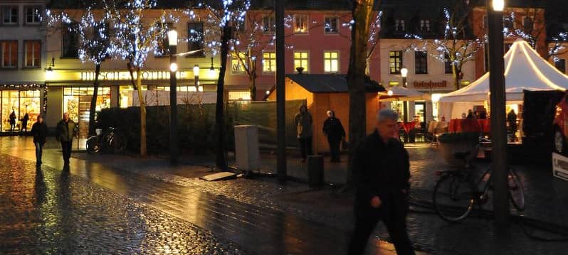 Die Weihnachtsbeleuchtung in Xanten ist gerettet