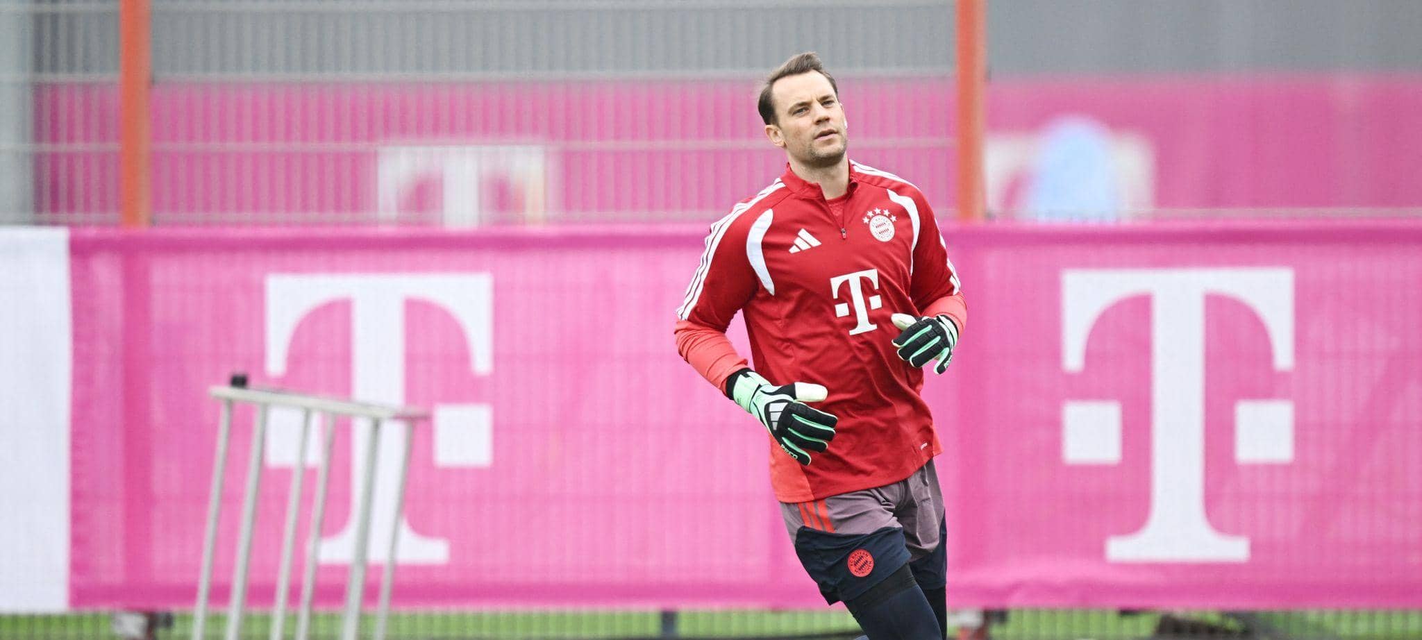 Abschlusstraining FC Bayern vor Champions League-Spiel