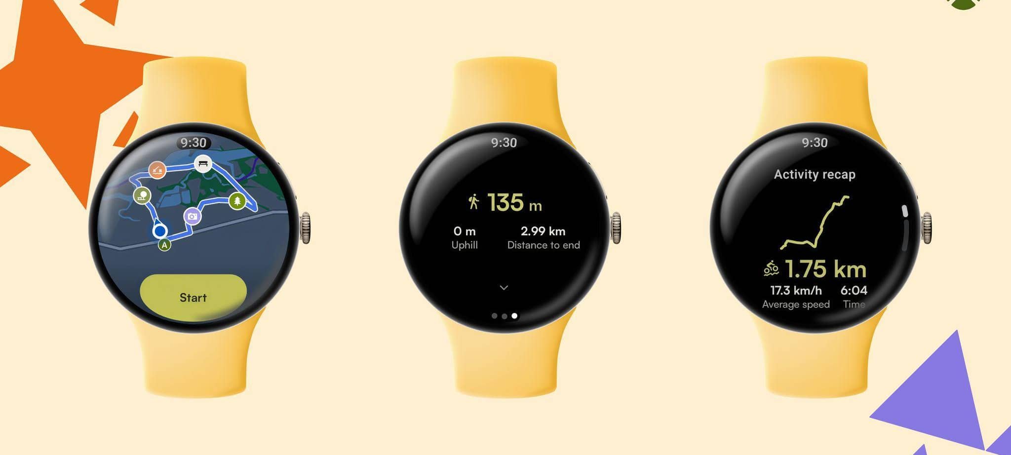 Komoot auf Wear-OS-Uhren