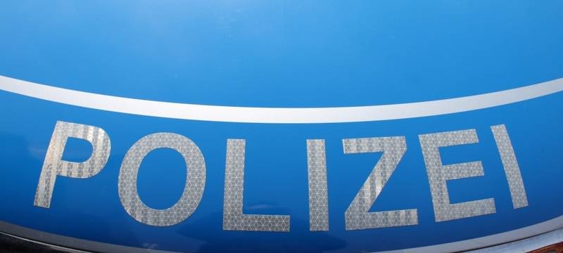 Polizeifahrzeug - Front