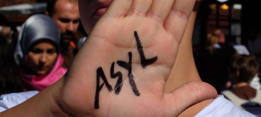 Alpen plant Container für Aufnahmen von Flüchtlingen