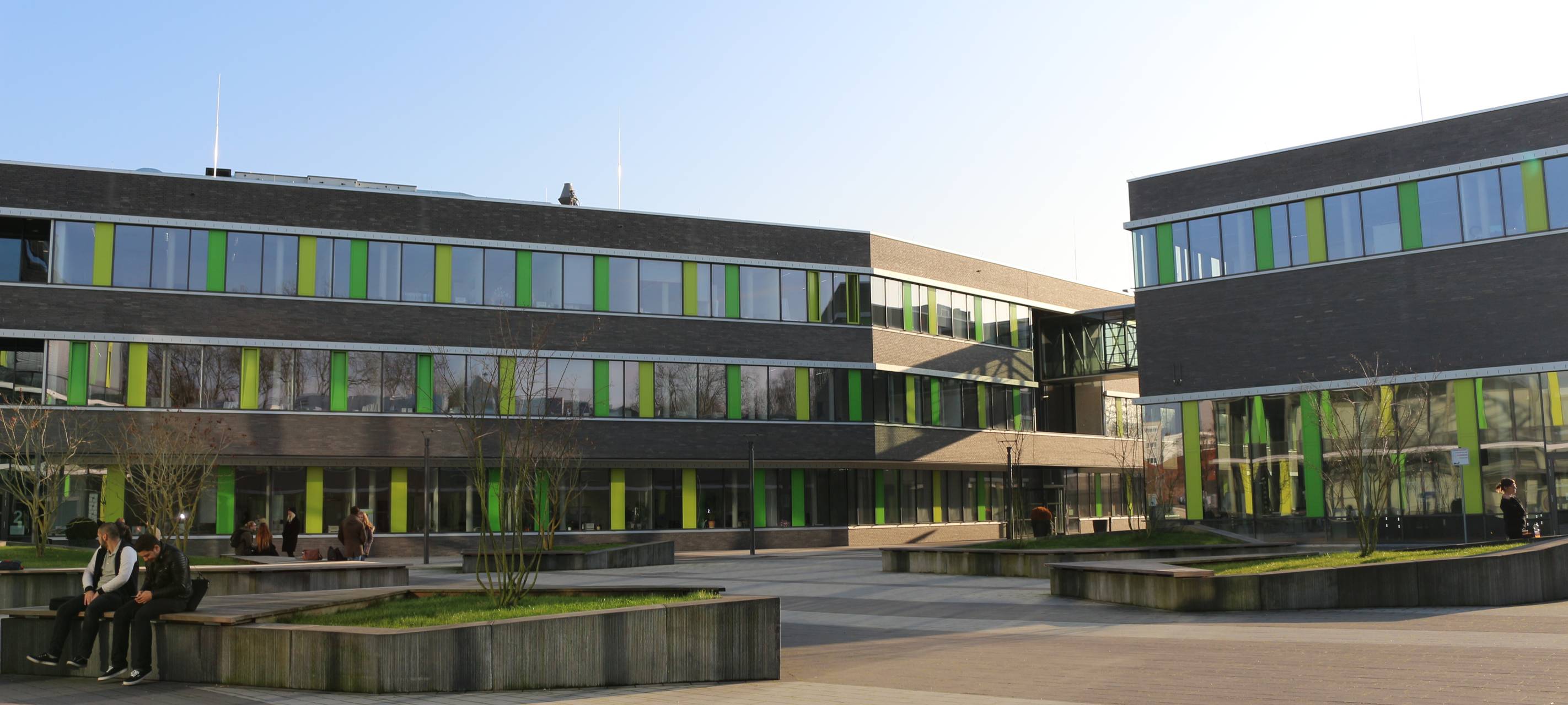 Der Campus der Hochschule Rhein-Waal.