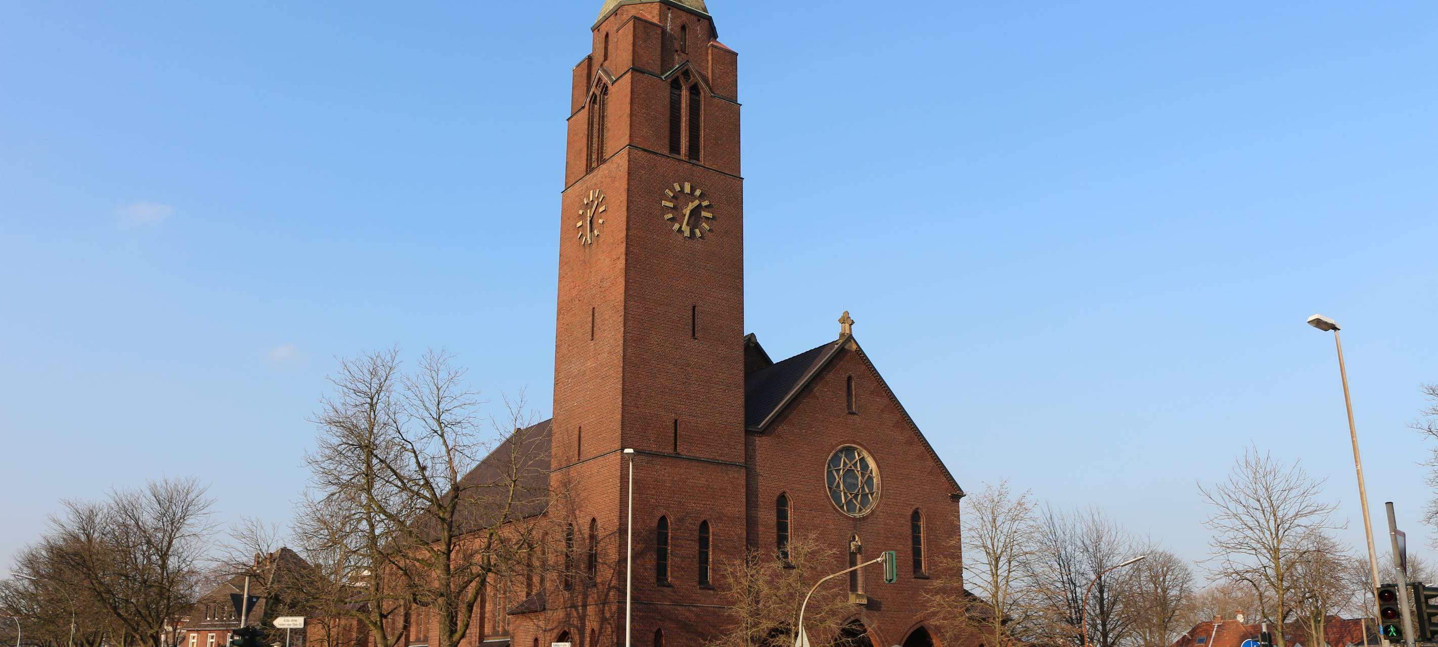 Die Kirche in Kamp-Lintfort.
