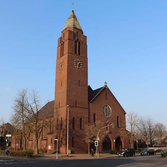 Die Kirche in Kamp-Lintfort.