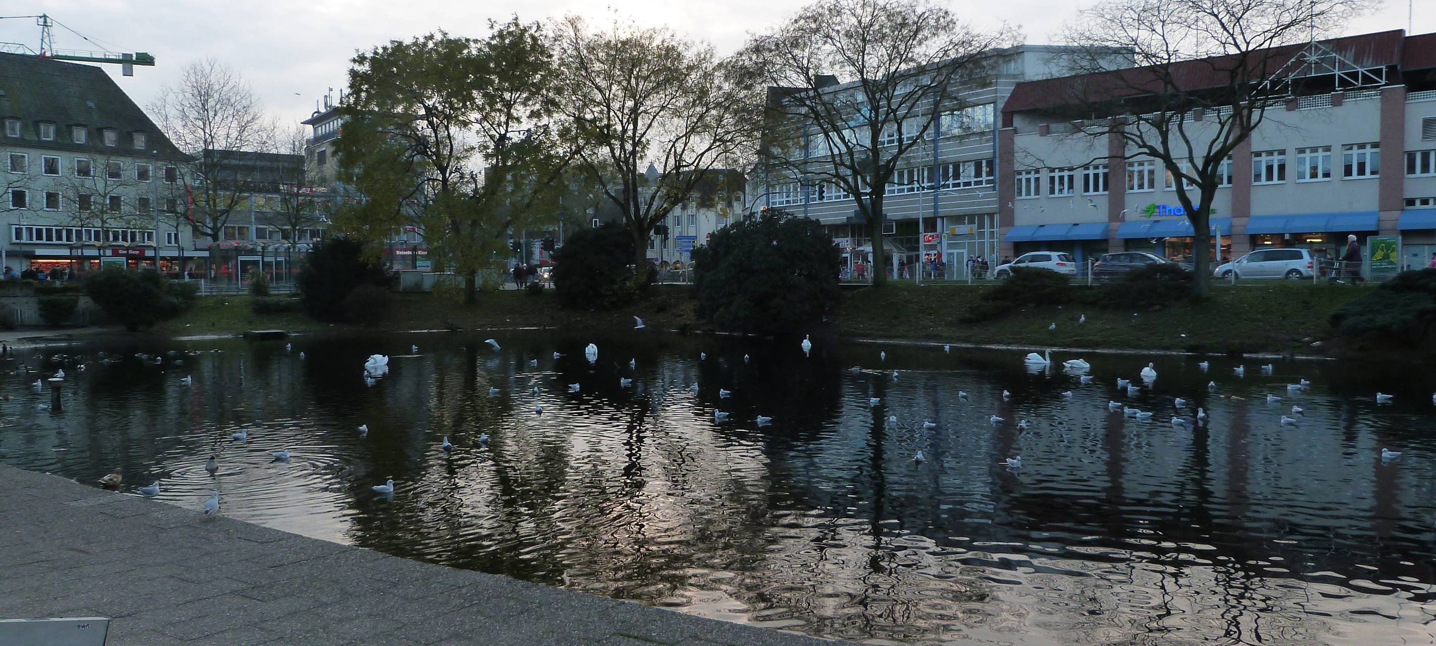 Der Königliche Hof in Moers.