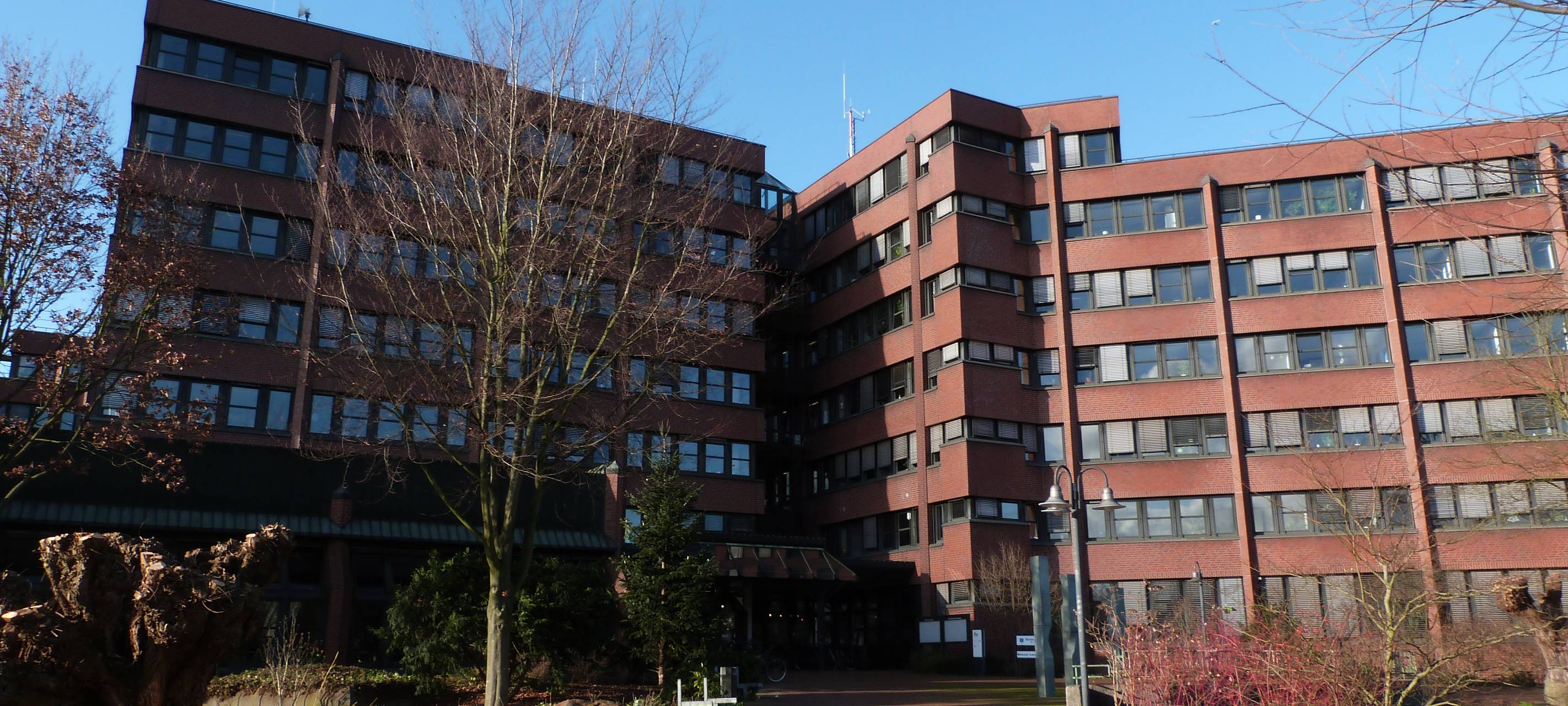 Kreishaus Wesel, Ansicht von vorne