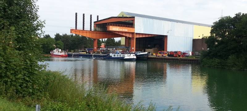 Getriebe fällt auf Schiff