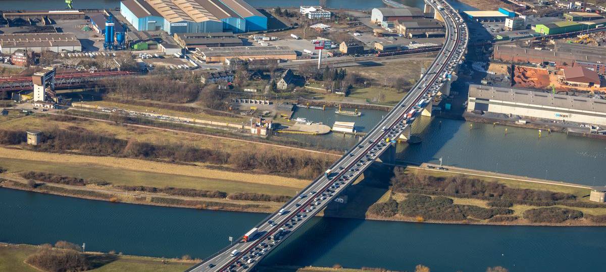 A59 bei Duisburg wird mehrere Tage gesperrt