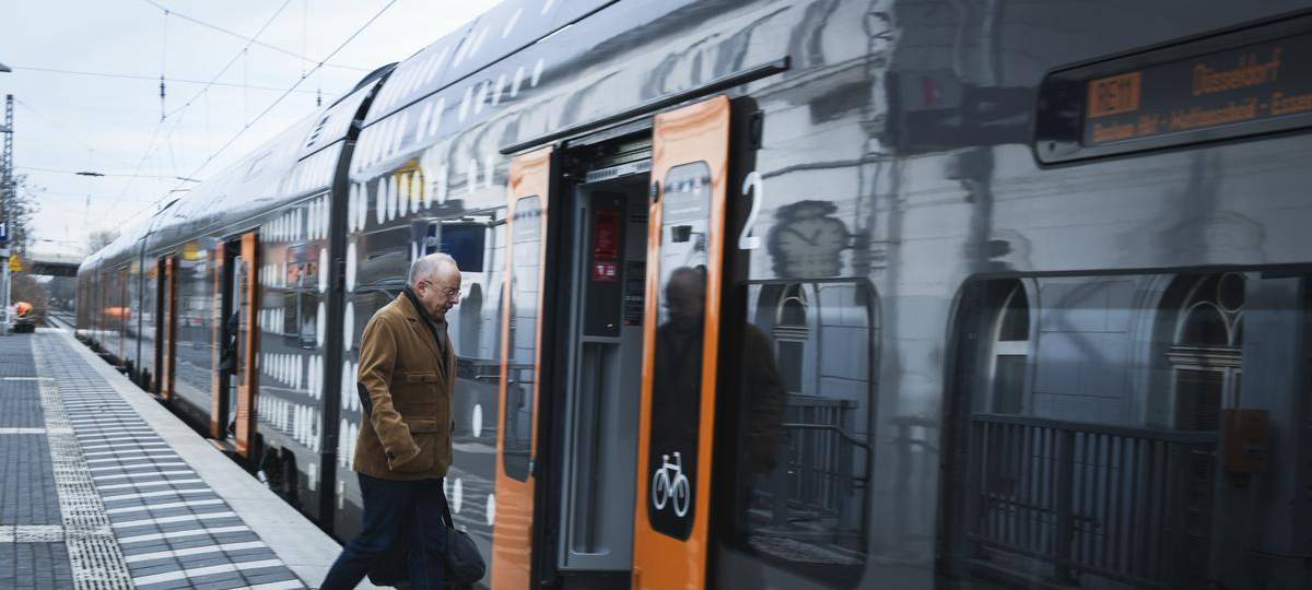 Zugpendler im Kreis können ab heute neue E-Tickets nutzen