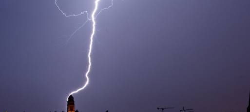 Im Kreis Wesel droht noch bis in die Nacht Starkregen