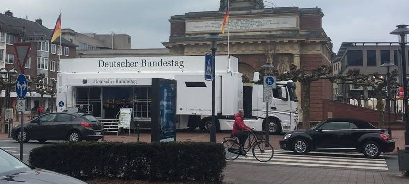 Noten für Bundestagsabgeordnete für den Kreis Wesel