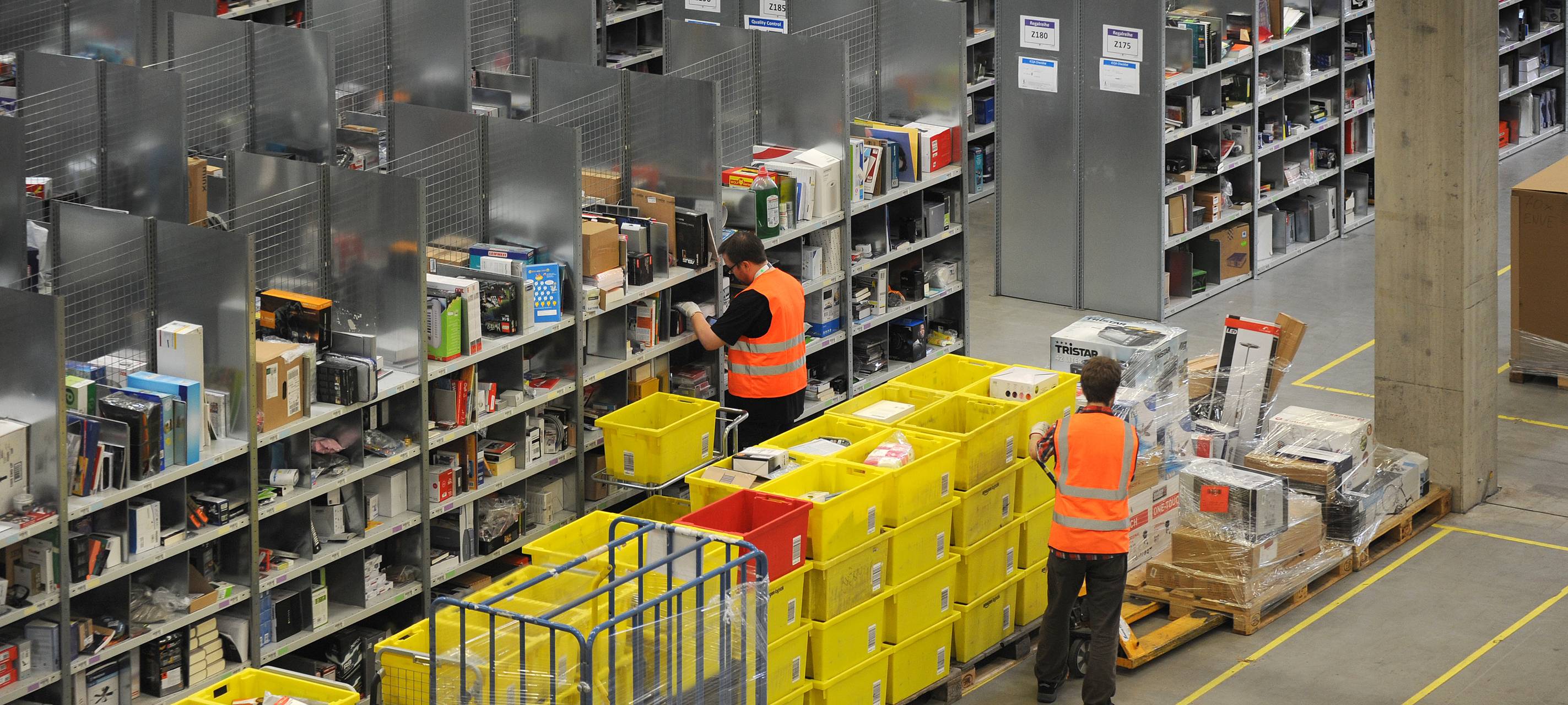 Streiks bei Amazon in Rheinberg werden fortgesetzt