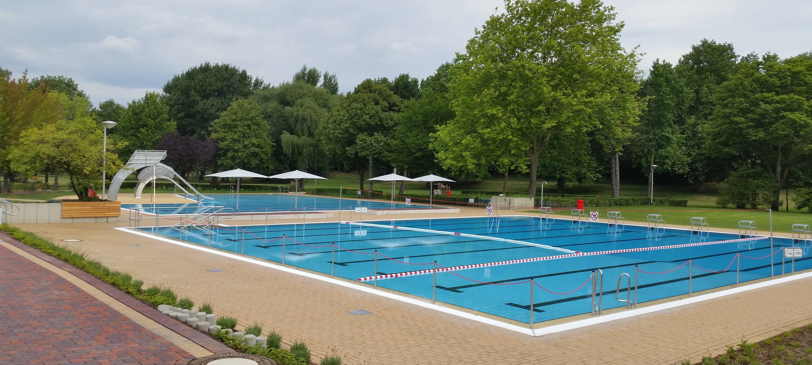 Moerser Freibäder: künftig nur noch Tagestickets