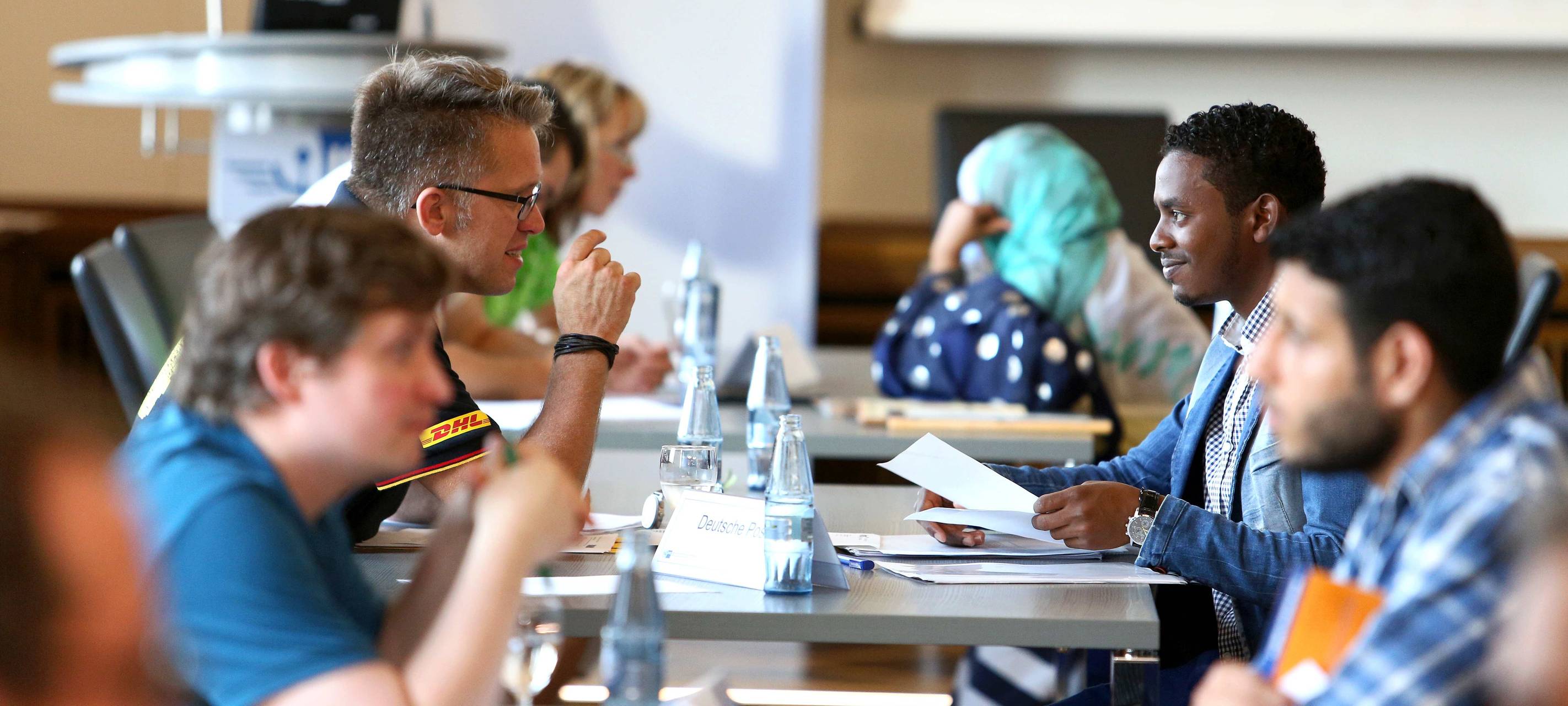 "Speed-Dating" mit linksrheinischen Unternehmen kommt gut an