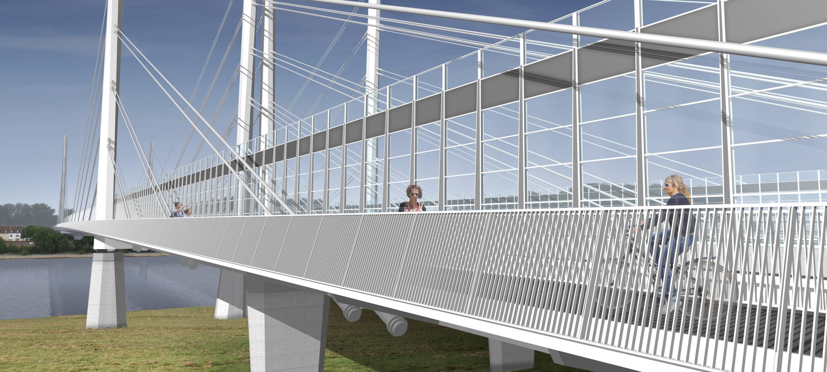 Plan für A40 Brücke Neuenkamp