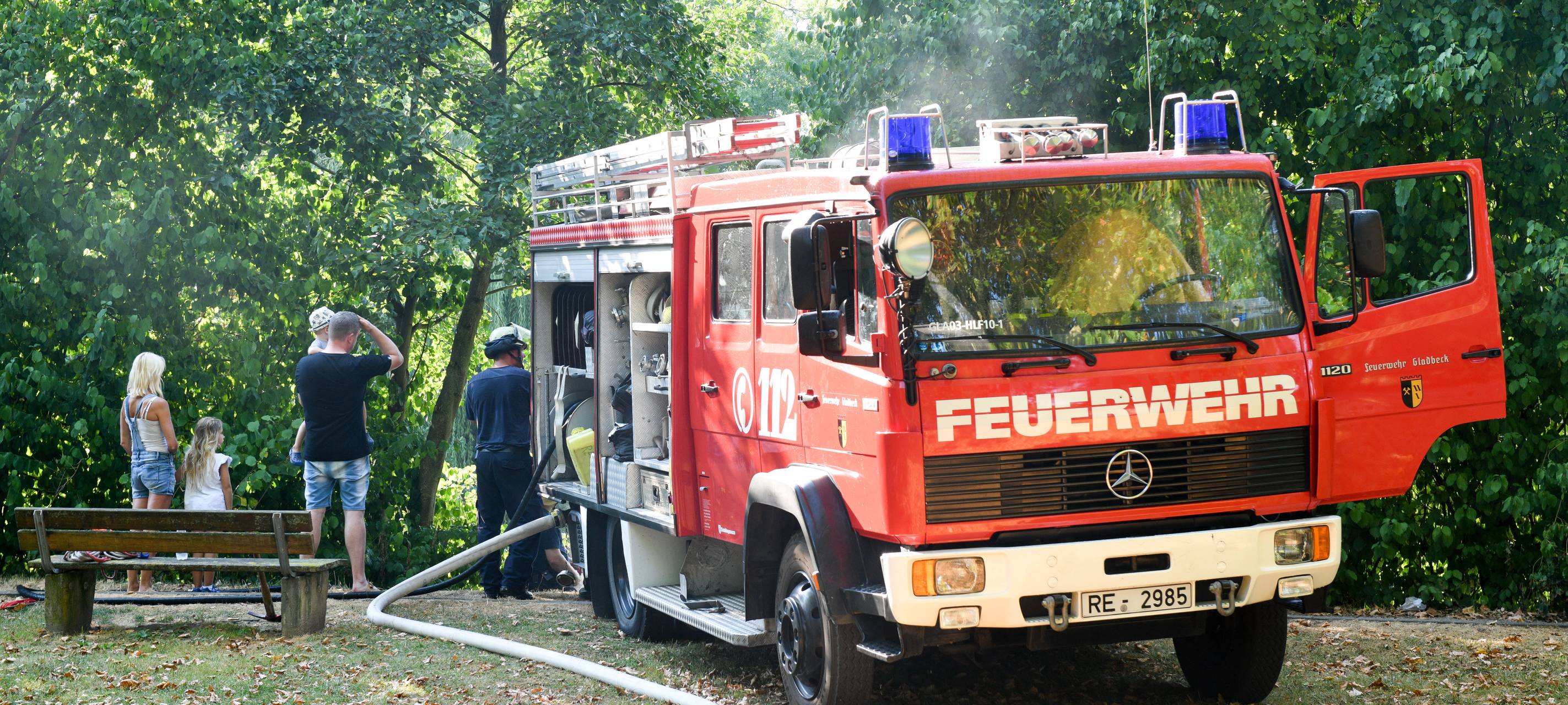 In Birten musste eine Hecke gelöscht werden
