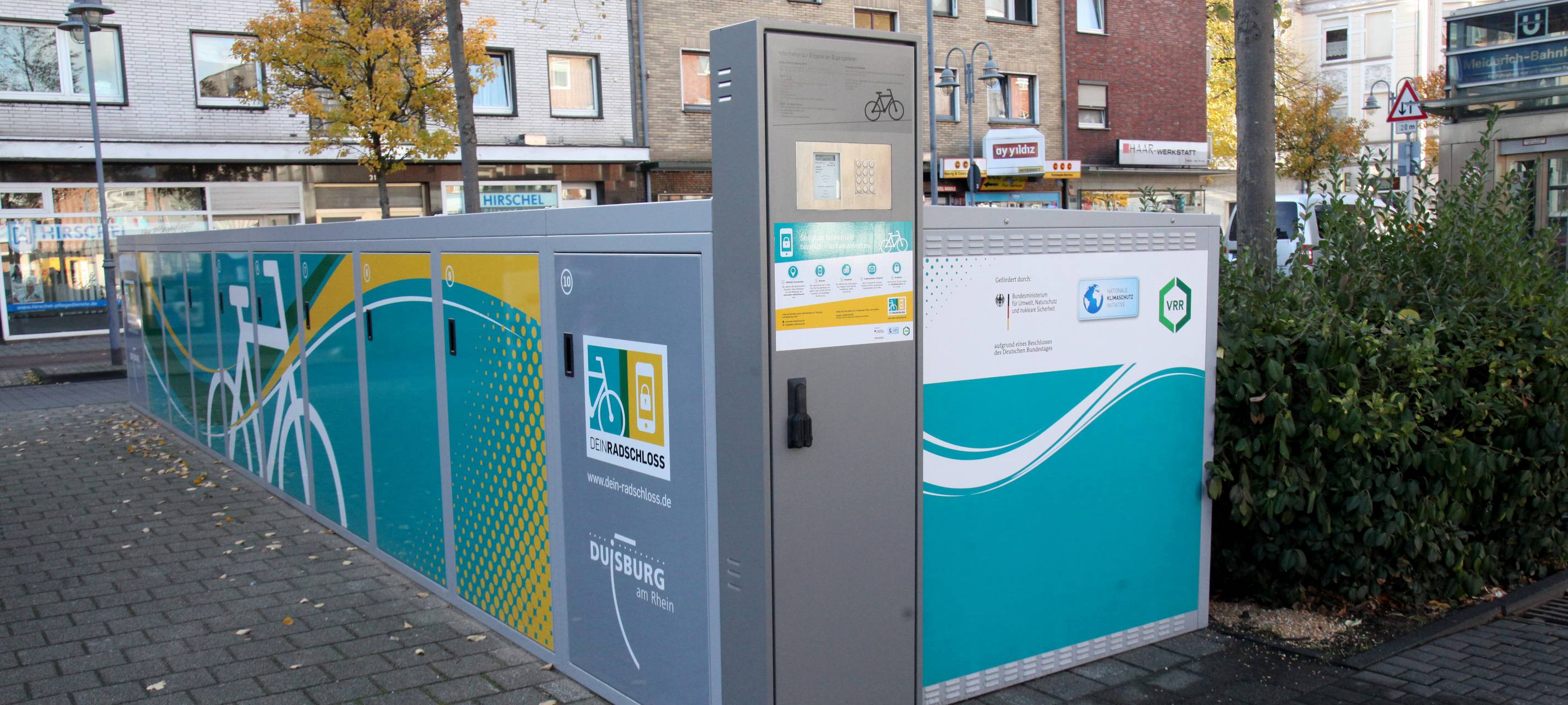 Alpen baut zehn neue Fahrradboxen am Bahnhof