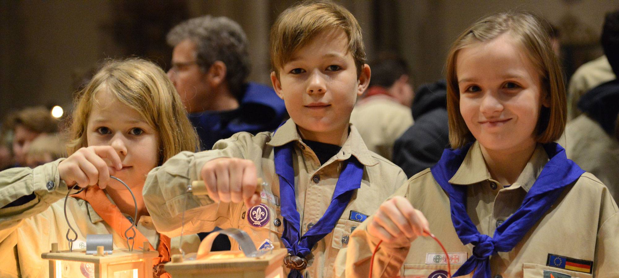 Friedenslicht kommt von Betlehem nach Xanten