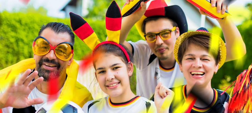 Der Kreis Wesel feiert den Start der Nationalelf in die EM