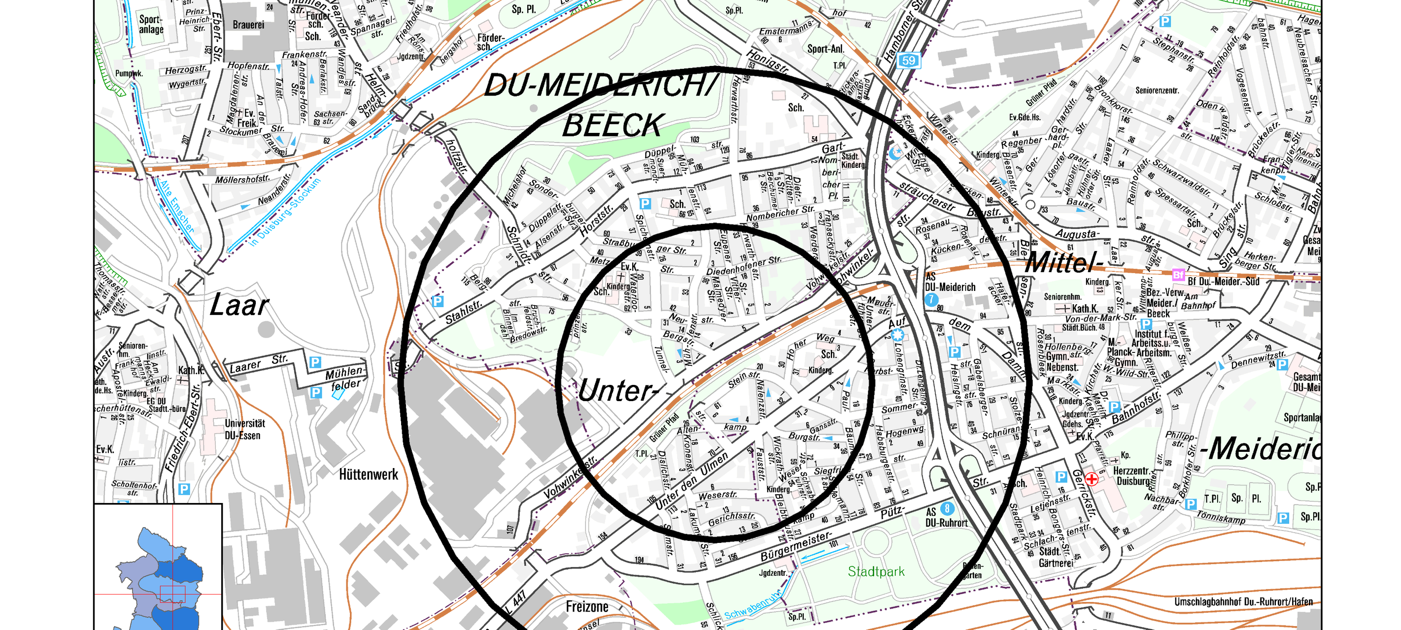 Bombe in Duisburg war erst nach Mitternacht entschärft