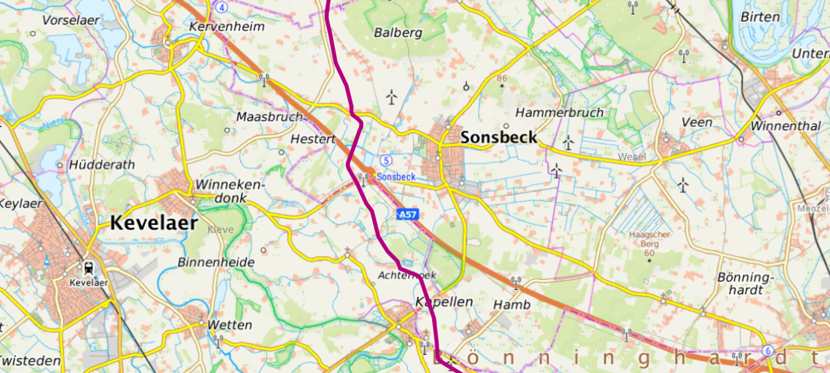 Verlauf der Stromtrasse A-Nord durch Niederrhein vorgestellt