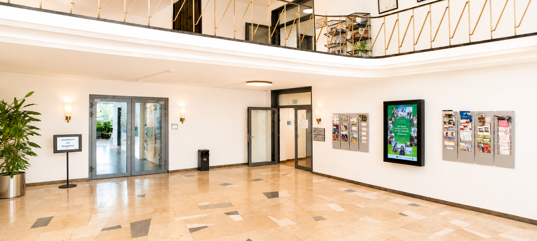 Rathaus in Neukirchen-Vluyn fast fertig saniert